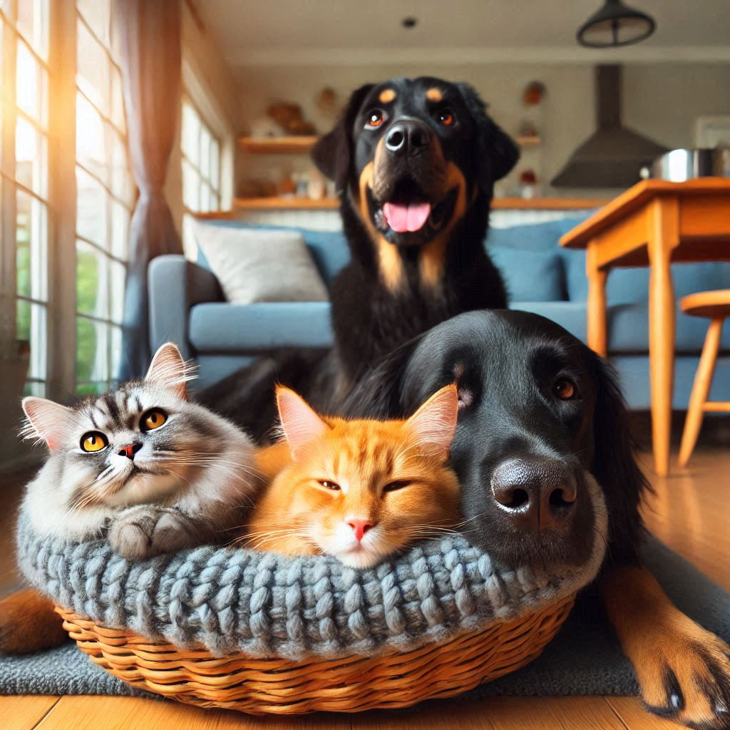 Evde Kedi ve Köpek Birlikte Bakımı: Uzlaşma ve Sorunsuz Yaşam Önerileri